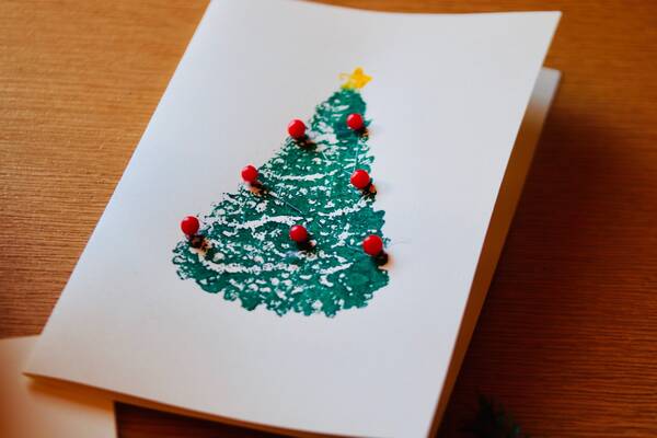 verschiedene Weihnachtskarten