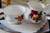 Milch und Zuckerset Weiss mit Goldrand und Rosen