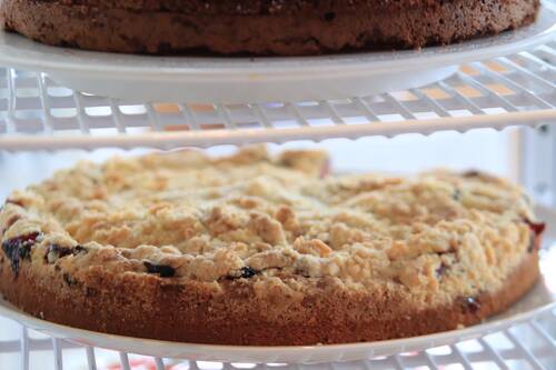 Gebackene Kuchen Apfelkuchen mit Streuseln (Durchmesser 28cm)